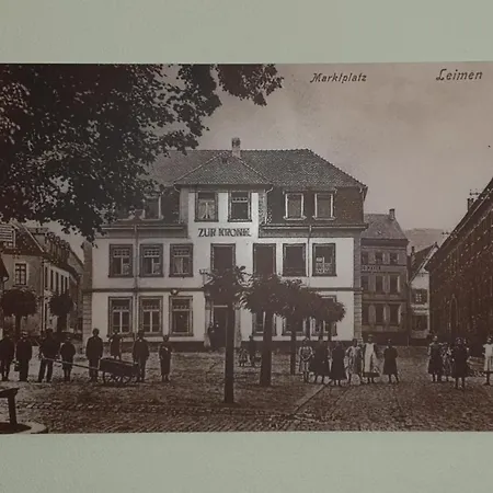 Hotell Gasthause Zur Krone Leimen (Baden)